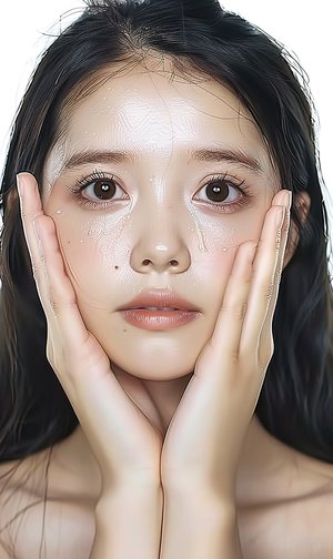 工作中的女孩