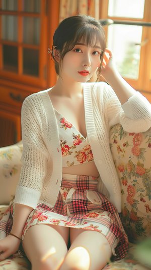 扒开腿挺进湿润的花茎